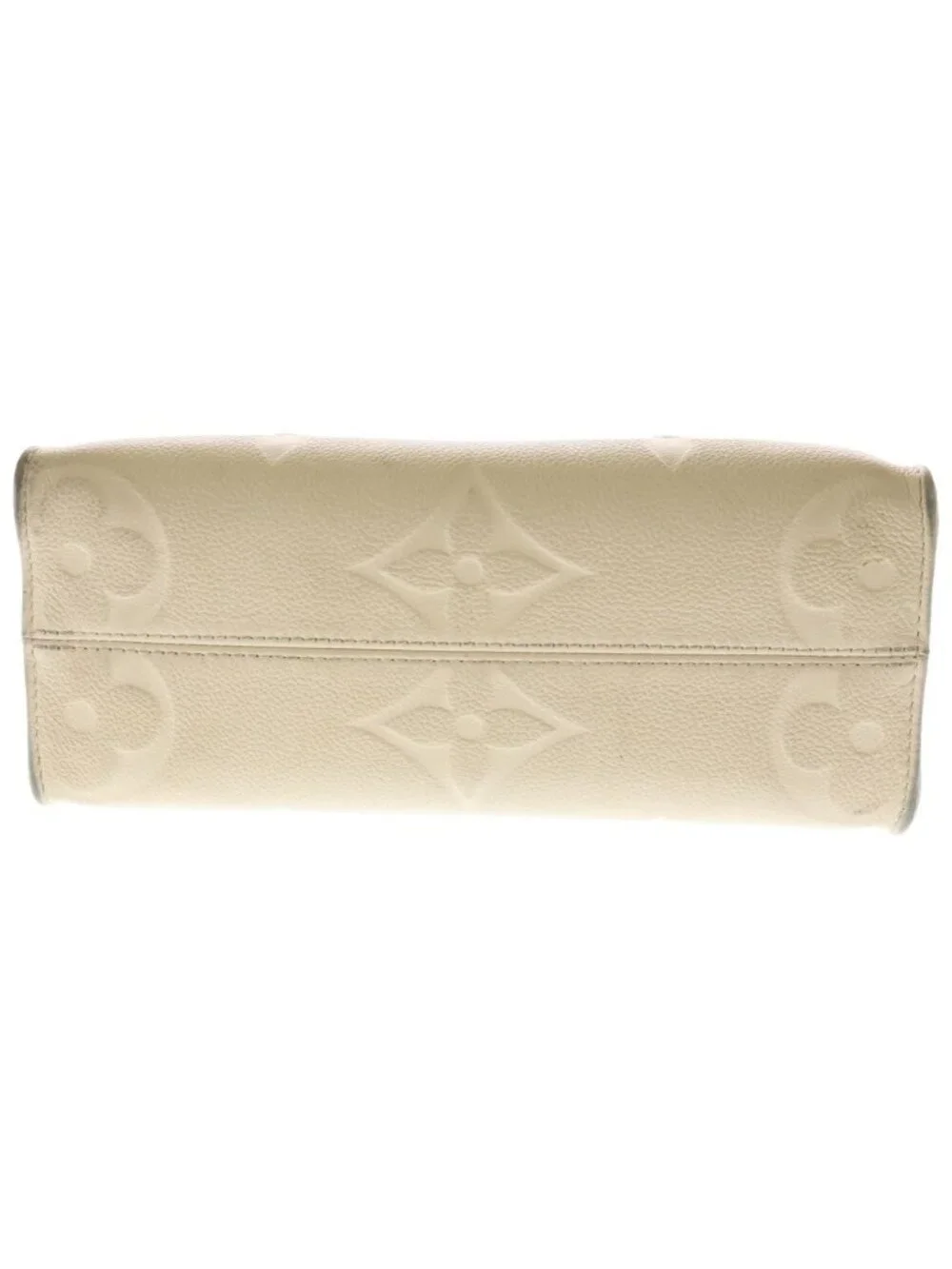 Louis Vuitton Monogram Empreinte On The Go PM Cream 2-Way Shoulder Bag Ivory